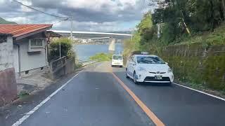 【#走行動画 】通天公園〜旧天附中前【#熊本 #天草 ＃車載】