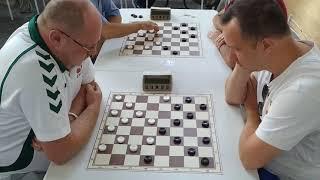 Русские ШАШКИ - играют международные гроссмейстеры. ч.2. Russian draughts by grandmasters. Bulgaria