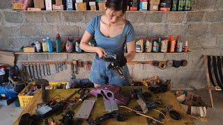 Genius girl restores an antique planer given to her by a stranger.