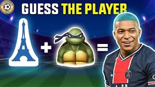 GUESS THE FOOTBALL PLAYER BY EMOJI  TUTI FOOTBALL QUIZ 2023