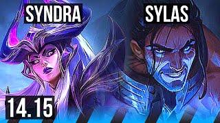 SYNDRA vs SYLAS (MID) | 66% winrate, 6 solo kills, 16/3/7, Legendary | EUNE Master | 14.15