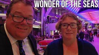 Royal Caribbean Wonder Of The Seas Formal Night / Anchors Aweigh Parade / Food and Entertainment