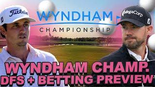 Wyndham Championship DFS Golf + Betting Preview : Modeling, Draftkings Core, Values + Outright Bets