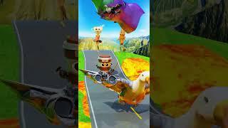 Strange Italian Characters vs Hulk's Spinning Foot – BeamNG Drive