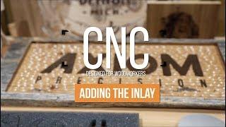 "Adding the Inlay" Popular Woodworking Visits Axiom Tool Group - Episode 4