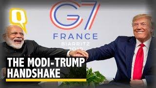 The Modi-Trump Handshake at G7 Summit that You Just Can't Miss | The Quint