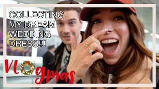 VLOGMAS | Life Updates, Collecting my dream wedding dresses in London & Winter Wonderland