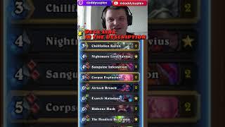 BBU 8 Hands Death Knight Deck List - Hearthstone 32.0