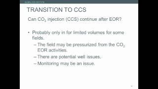 CO2 EOR and the transition to carbon storage - Webinar