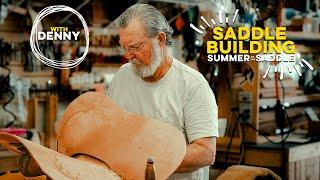 Building a Western Saddle Ep3 : Denny's Masterpiece