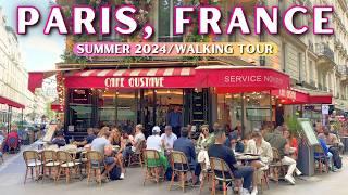 [Summer 2024] Paris, France  Walking Tour During Olympics Games - 4k 60FPS