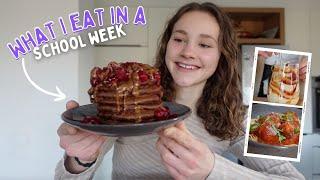 WHAT I EAT IN A SCHOOL WEEK pt.3 II vegan teen 