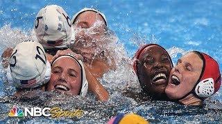 USA sinks Spain for water polo three-peat at World Championships | NBC Sports