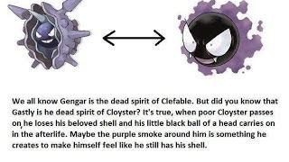 Pokemon Theory: Ghastly Is A Dead Cloyster?