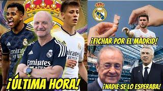 ¡ÚLTIMA HORA! ¡EL REAL MADRID LO CONFIRMA! ¡NADIE SE ESPERABA! ÚLTIMAS NOTICIAS DEL REAL MADRID HOY