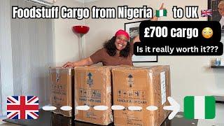 How to cargo food stuff to the UK  | I brought more foodstuff from Nigeria