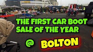 Bolton Car Boot Sale UK lets go on a BARGAIN HUNT #carbootsale