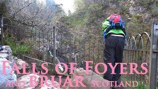 Falls of Foyers and Bruar - Scotland Highlands waterfalls- Loch Ness; Scottish Borders- Hiking vlog