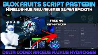 Blox Fruits Script Pastebin Autofarm Latest Version Release By Min Gaming Super Smooth Free No Key