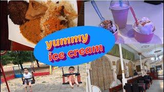 The hotest Weather in Uk || yummy ice cream ||Lunch with family || ibrahim vlogs