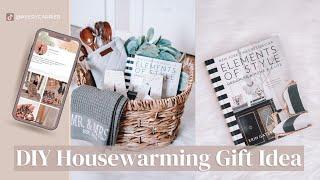 HOUSEWARMING GIFT IDEA | DIY Gift Basket for Newly Weds