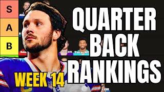 Top 18 Quarterback Rankings For Week 14 Fantasy Football