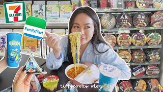 Eating ONLY Taiwan Convenience Store Food For 24 HRS 