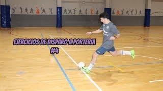 Ejercicios disparo a porteria #4 | Futsal shot drills