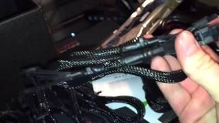 Corsair AX1200i PSU/ Red Pro Cable Kit Unboxing