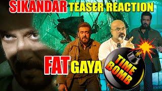 Sikandar Teaser | Sikandar Teaser Reaction | Sikandar Teaser Review | Salman Khan | Sikandar