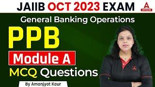 JAIIB Oct 2023 Exam | General Banking Operations - Module A | MCQ Questions