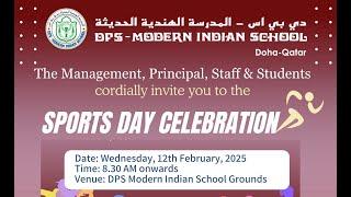 Live - Sports Day Celebration 2024-25 | DPS Modern Indian School