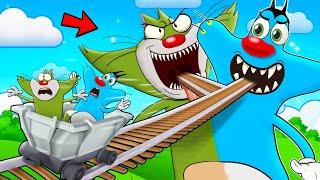 Roblox Cart Ride Into Your Own With Oggy And Jack