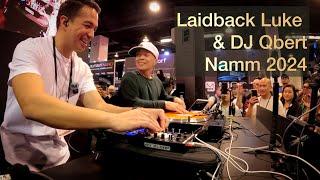 Laidback Luke x DJ QBert on the Reloop Stage @NAMM 2024