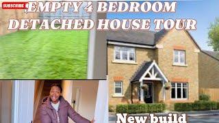 EMPTY 4 BEDROOM DETACHED  HOUSE | TOUR NEW BUILD | BARRATT HOMES DEVELOPER