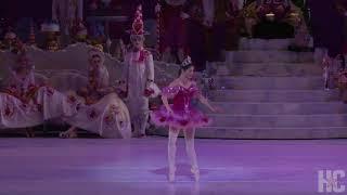 Houston Ballet principal Karina Gonzalez performs the “Sugar Plum Fairy” solo