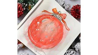 Let’s draw a pretty and simple Christmas Ornament