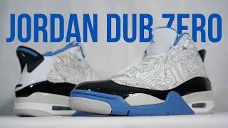 AIR JORDAN DUB ZERO UNC: Unboxing, review & on feet