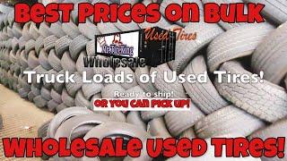 Wholesale Used Tires by container (Mr Tire King Distribution)