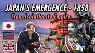 Japan Emerges  1858 - From Islolation to Empire #history #origins #japan #culture