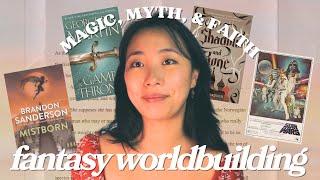  fantasy worldbuilding pt. 5: magic systems, myths, & faith
