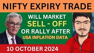 Nifty Prediction and Bank Nifty Analysis for Thursday | 10 October 24 | Bank NIFTY Tomorrow