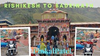 Rishikesh To Badrinath Road Trip Via Srinagar & Joshimath | Uttarakhand|10-09-2024 On Bike Ride-Solo