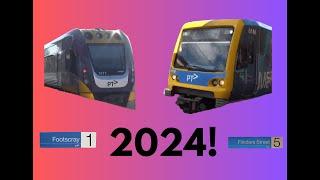 Melbourne Trainspotting 2024!