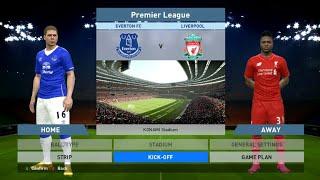 Everton Vs Liverpool FC| Premier League| Master League