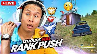 Possible ?? 12 Hours Nonstop Live Rank Push #freefire #live #tondegamer