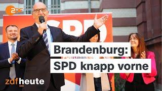 Hochrechnungen zur Landtagswahl: SPD in Brandenburg vor der AfD