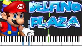 Delfino Plaza - Super Mario Sunshine [Piano Tutorial] (Synthesia)