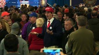 Trump heckler: 'Tell some jokes!'