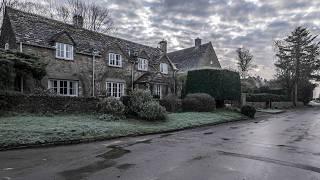 A Winter Morning Walk in a Captivating Cotswold Village